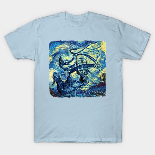 TMNT Ninja Turtles Van Gogh Style T-Shirt by todos